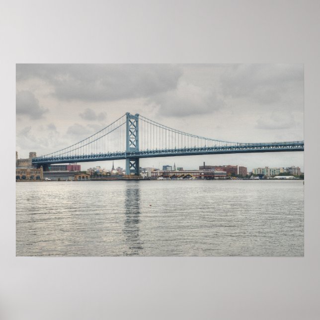 Ben Franklin Bridge Poster (Vorne)