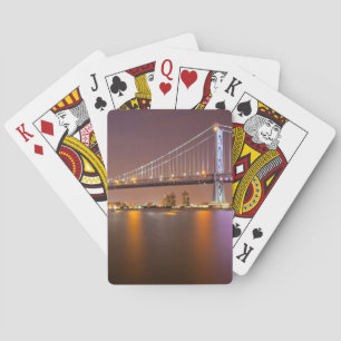 Ben Franklin Bridge Spielkarten