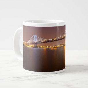 Ben Franklin-Brücke Jumbo-Tasse