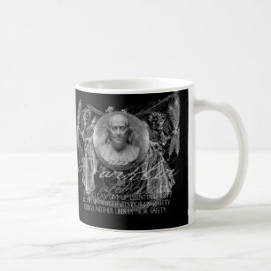 Ben Franklin, ein Held, auf Freiheit u. Sicherheit Kaffeetasse