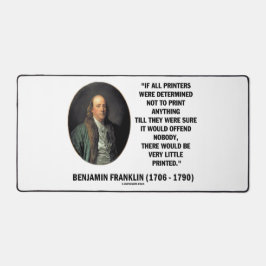 Ben Franklin Imprimantes Pour Ne Pas Imprimer Cita