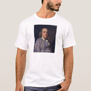 Ben Franklin "Liebe Deinen Nachbarn, aber.." Zitat T-Shirt