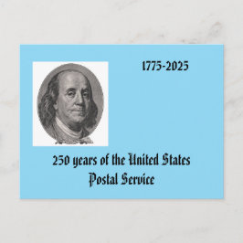 Ben Franklin Maxi Card Postkarte
