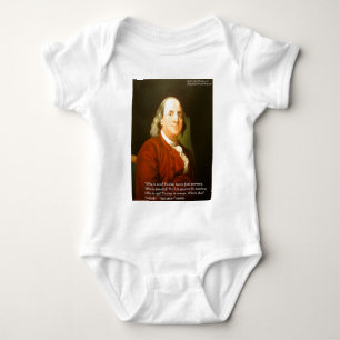 Ben Franklin (What is weisse) zitiert Geschenke & Baby Strampler