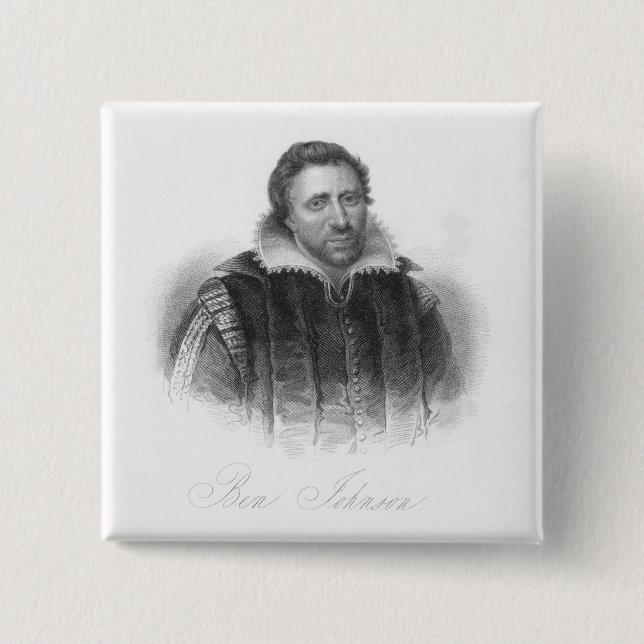 Ben Jonson Button (Vorderseite)
