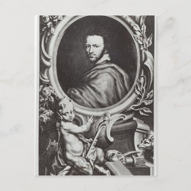 Ben Jonson English playwright Postkarte (Vorderseite)