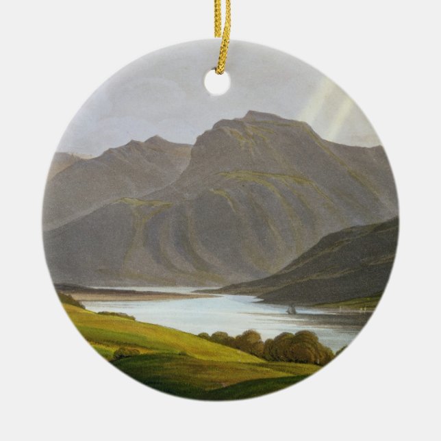 Ben Nevis, Platte XII 'von der Landschaft des Keramikornament (Vorne)