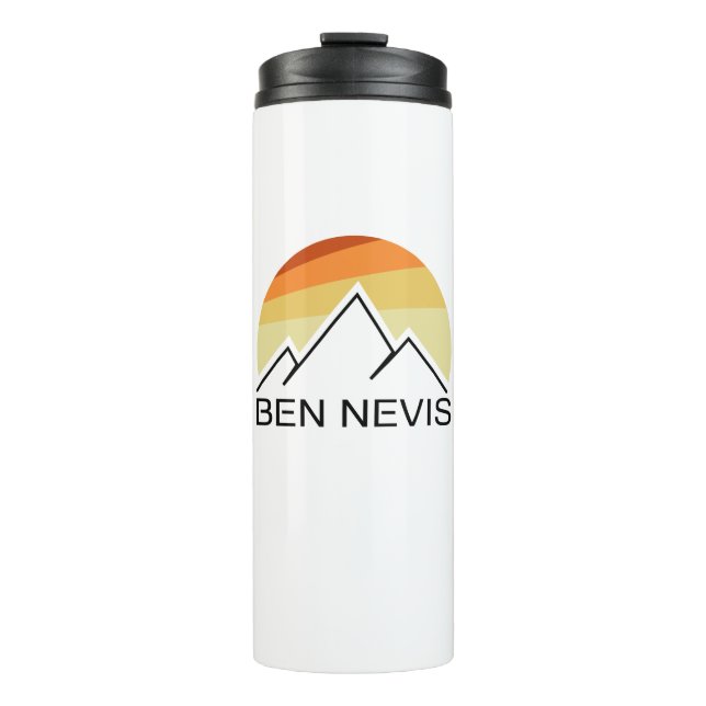 Ben Nevis Retro Thermosbecher (Vorderseite)