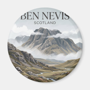 Ben Nevis Schottland Magnet