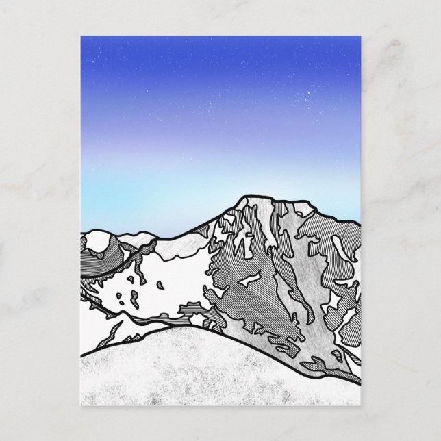 Ben Nevis Scotland Postkarte (Vorderseite)