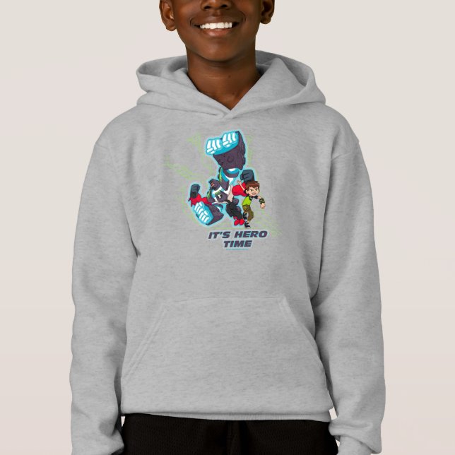 Ben & Omni-Enhanced Four Arms - Es ist die Heldenz Hoodie (Vorderseite)