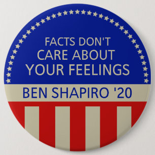 Ben Shapiro für Präsidenten Button - Reagan-Art