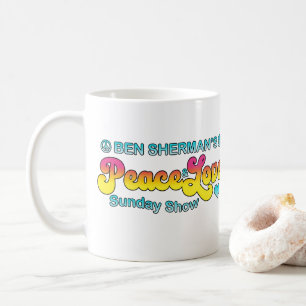 Ben Shermans "Peace & Liebe Sunday Show" Kaffeetasse
