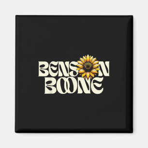 Ben Son Boone Hemd Fan Musik Retro Ästhetik Sonnen Magnet
