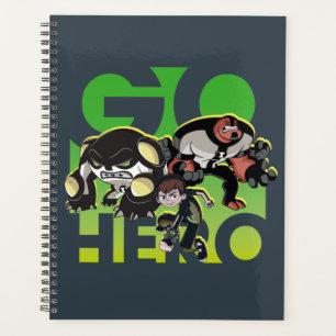 Ben Tennyson, Cannonbolt et Four Arms - Go Hero