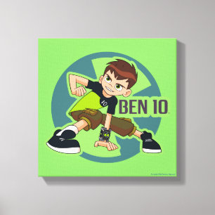 Ben Tennyson Omnitrix Grafik Leinwanddruck