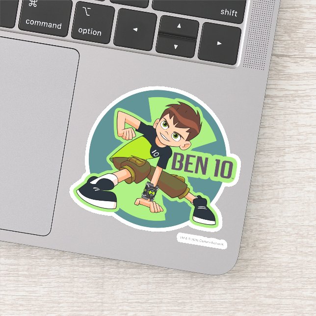 Ben Tennyson Omnitrix Graphic Aufkleber (Detail)