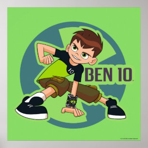 Ben Tennyson Omnitrix Graphic Poster
