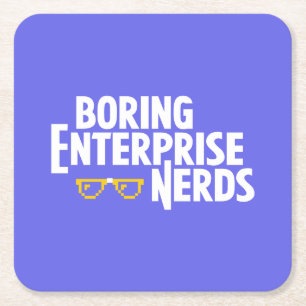 BEN-Untersetzer - Papier Rechteckiger Pappuntersetzer