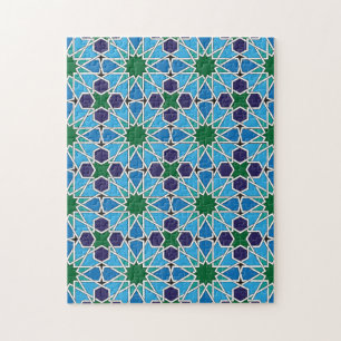Ben Yusuf Madrasa geometrisches Patterrn 10