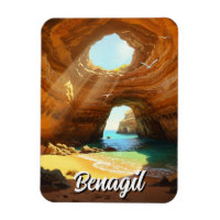 Benagil Caves Algarve Portugal Postcard