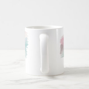 Benannt die alte Skin Bull Schlange auf mehrfarbig Kaffeetasse