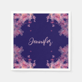 Benannte Aquarellmühle Serviette