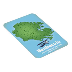 Benbecula Äußere Hebriden Schottland Magnet