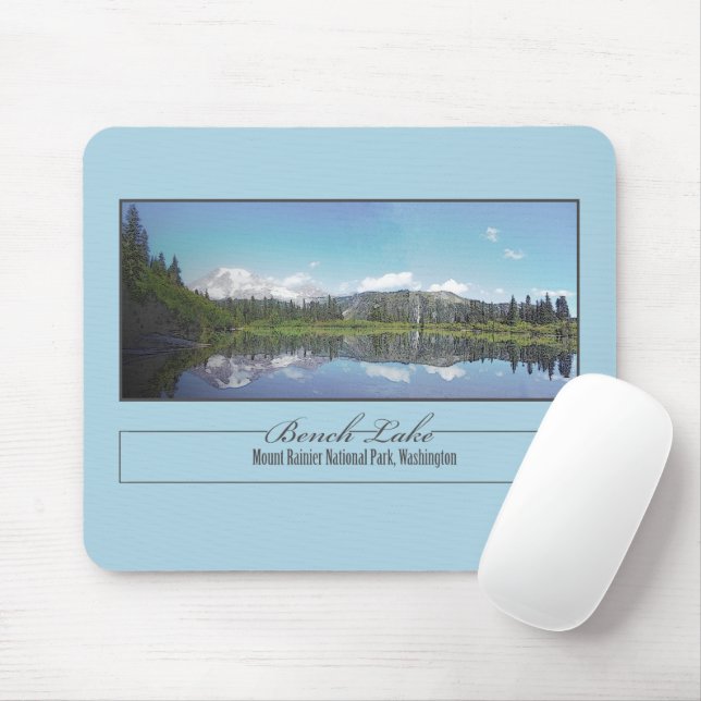 Bench Lake Mousepad (Mit Mouse)