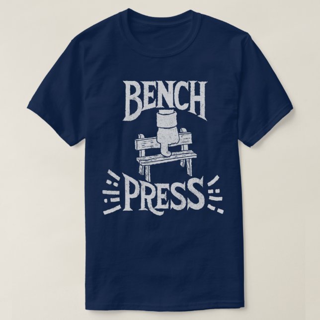 Bench Press 2 T-Shirt (Design vorne)