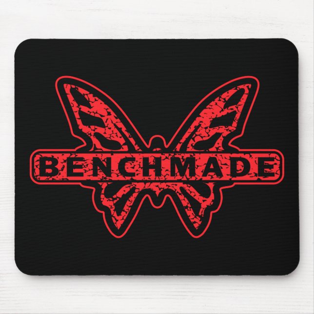 Benchmade Knicks Fahrenheit Feuermänner Butterfly  Mousepad (Vorne)