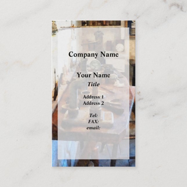 Bench's Dental Labrador Visitenkarte (Vorderseite)