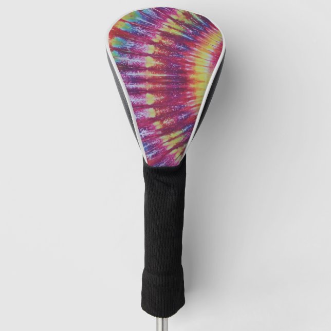 Bend Gefärbte Krawatte Golf Head Cover Golf Headcover (Vorderseite)