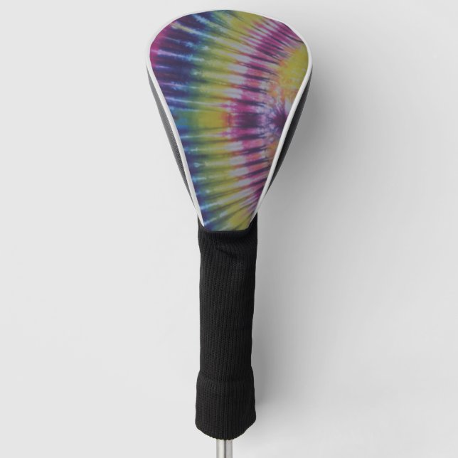 Bend Gefärbte Krawatte Golf Head Cover Headcover (Vorderseite)