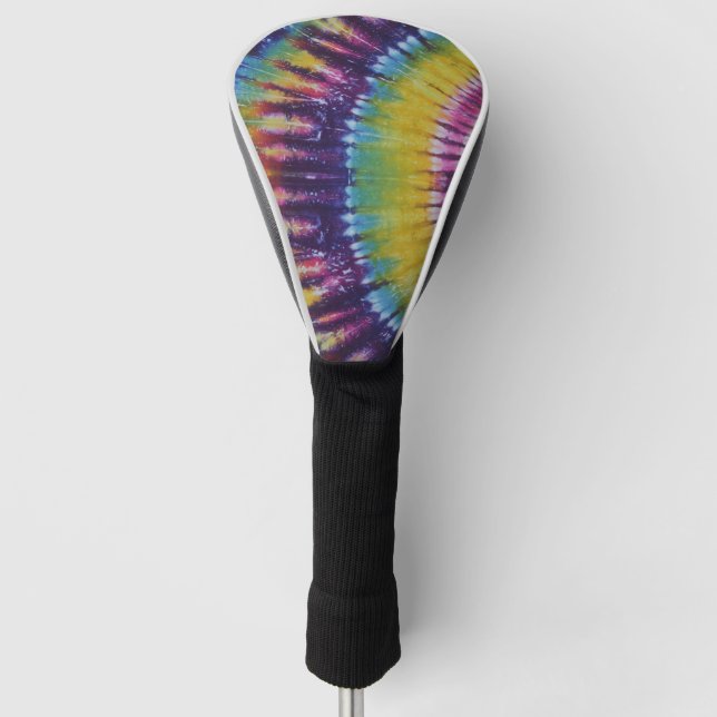 Bend Gefärbte Krawatte Golf Head Cover Headcover (Vorderseite)