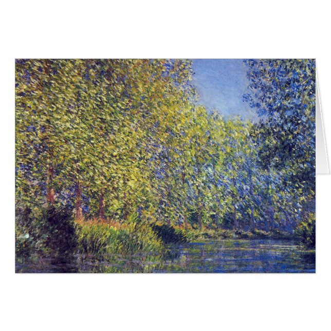 Bend in Epte River bei Giverny von Claude Monet (Vorderseite (Horizontal))