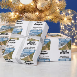Bend Oregon Dual Season Vibe Wochenendausflug Part Geschenkpapier