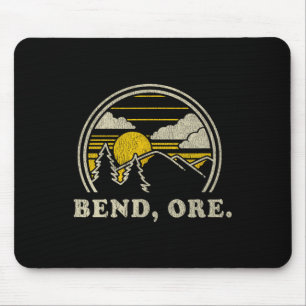 Bend Oregon Or T-Shirt Vintage Wandern Berge Te Mousepad