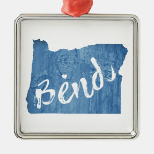 Bend, Oregon Ornament Aus Metall