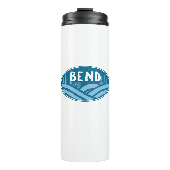 Bend Oregon Outdoor Thermosbecher (Vorderseite)
