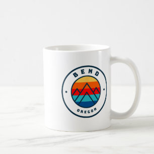 Bend Oregon Skifahren Snowboarden Ski Familienausf Kaffeetasse