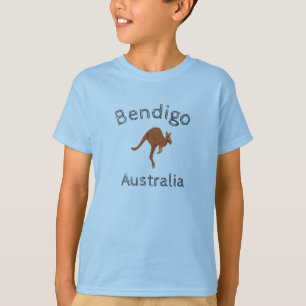 Bendigo Australien Känguru 3 T-Shirt