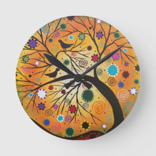 Bendind Branches_Everett, Tag vom toten, Runde Wanduhr