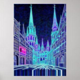 Bending Acropolis Poster