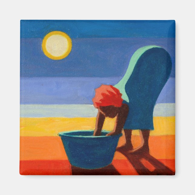 Bending Woman 2005 Magnet (Vorne)