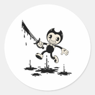 Bendy and the Ink Machine Aufkleber - Retro-Horror