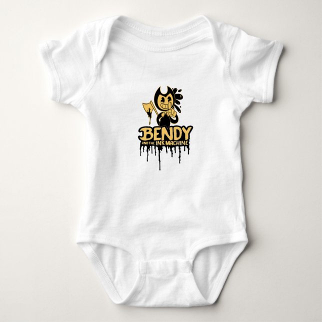 Bendy und die dunkle Wiederbelebung Baby Strampler (Vorderseite)