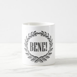 Bene! Guter Job! Kaffeetasse