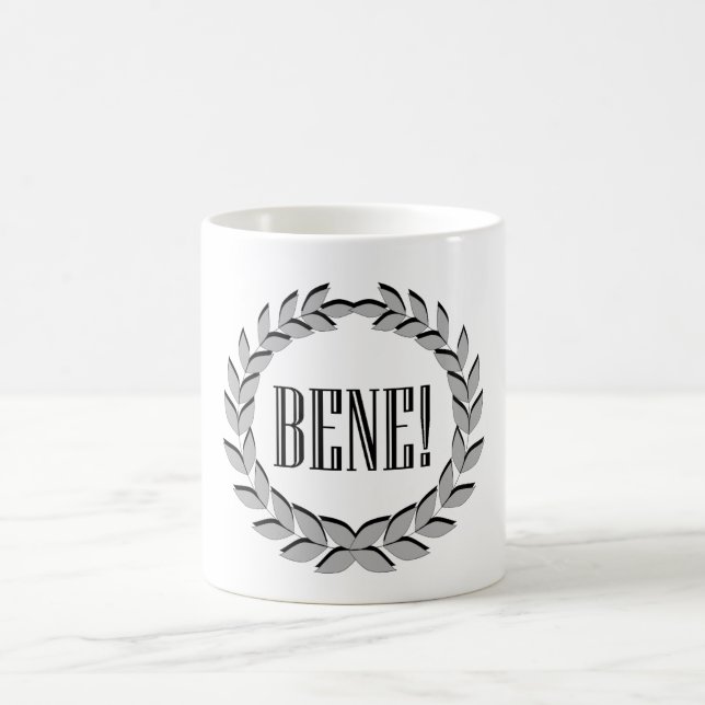 Bene! Guter Job! Kaffeetasse (Mittel)