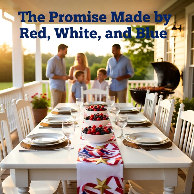 Beneath the Banners Fold Großer Tischläufer (Von Creator hochgeladen)